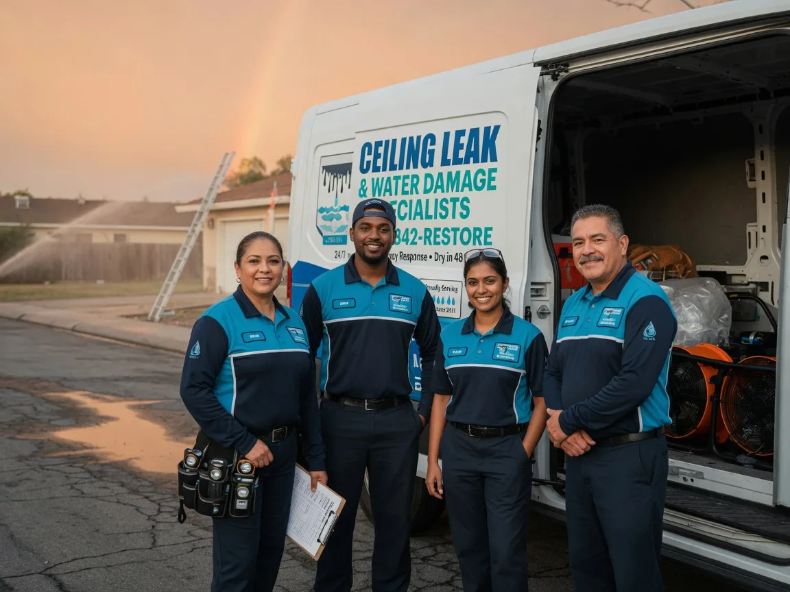 Ceiling Leak Cleanup company in Carlton, TX