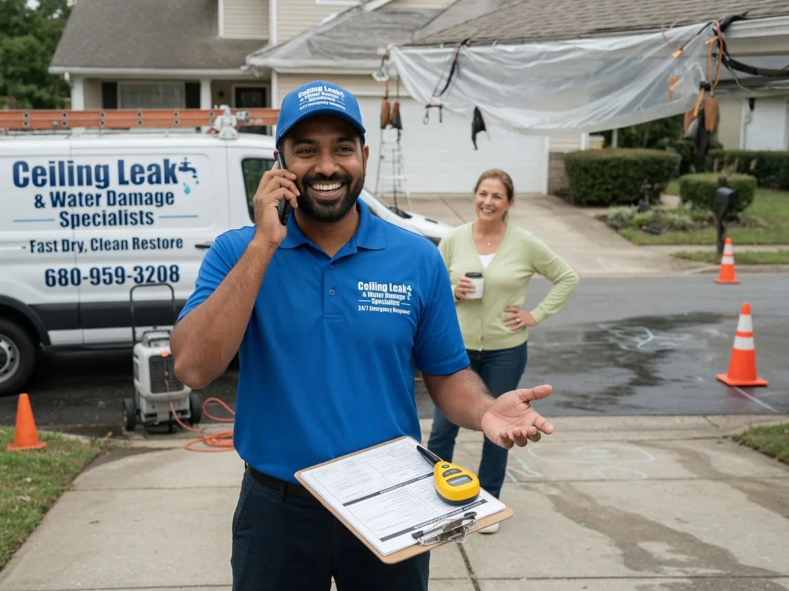 Ceiling Leak Cleanup Carlton, TX FAQs